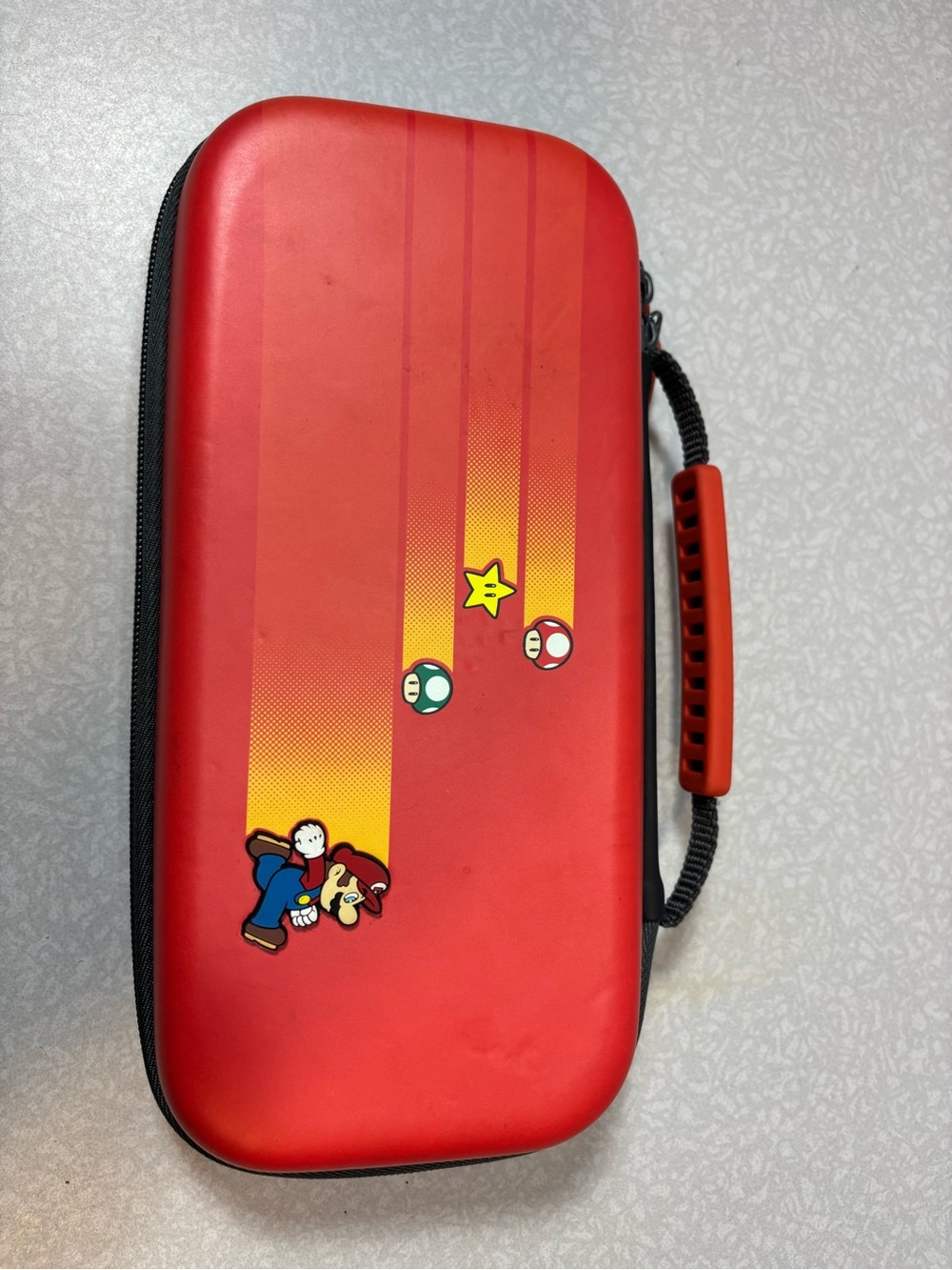 Super Mario Bros. Red Silicone Shell Carry Case